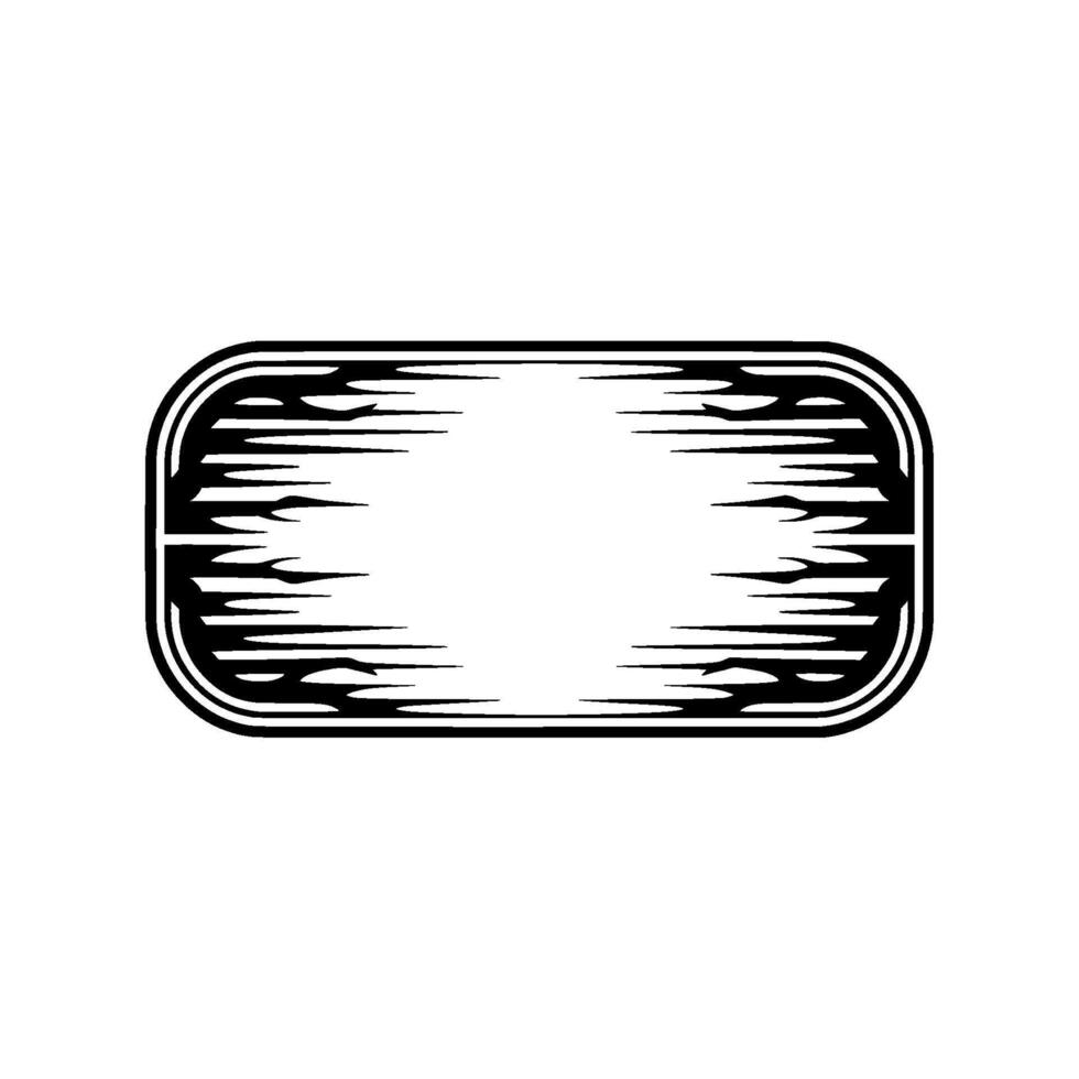 Retro Badge, Minimalist Emblem, Vintage, Abstract Texture vector