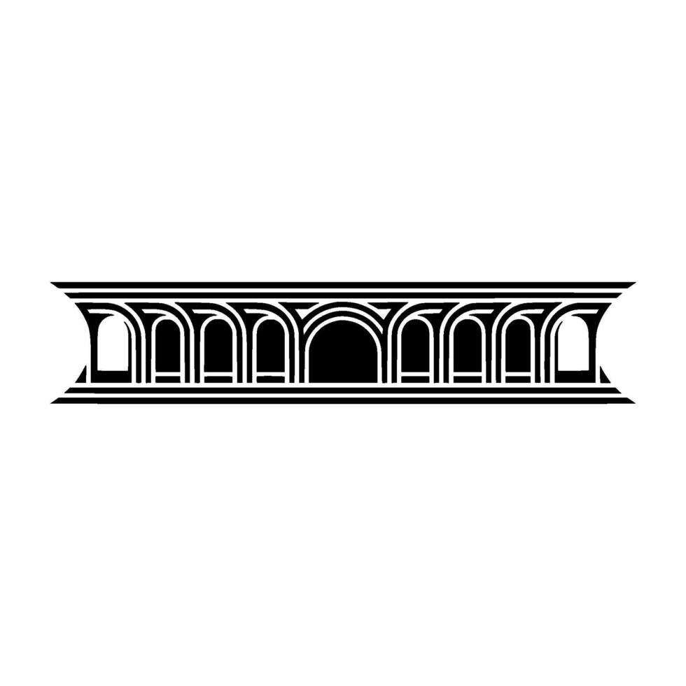 Geometric Archway, Minimalist, Vintage Aesthetic, Minimalism vector