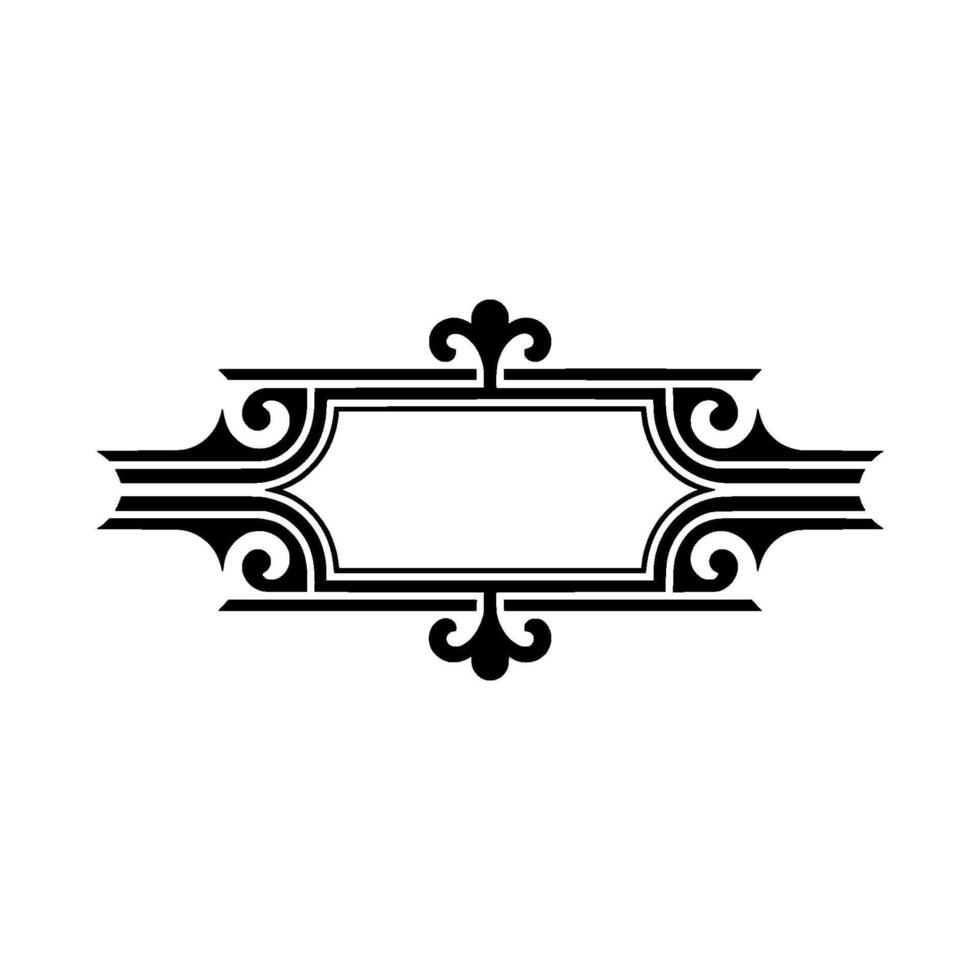 Elegant Ornate Frame, Vintage Element - Ornament vector