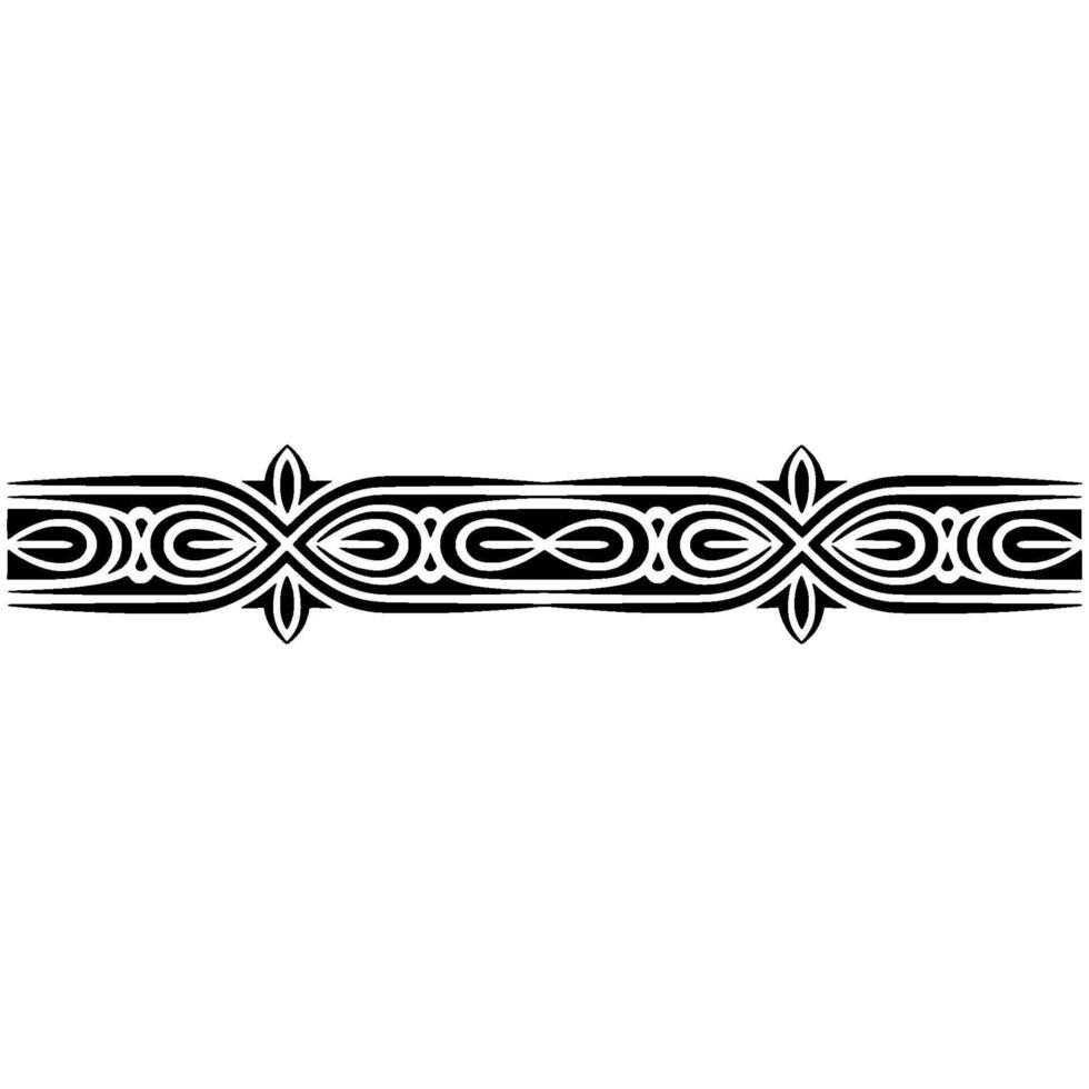Intricate Celtic Border, Vintage, Elegant Ornamentation, Ornament vector