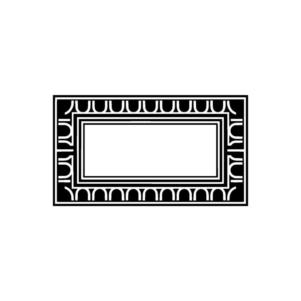 Geometric Frame, Minimalist, Elegant Composition, Minimalism vector