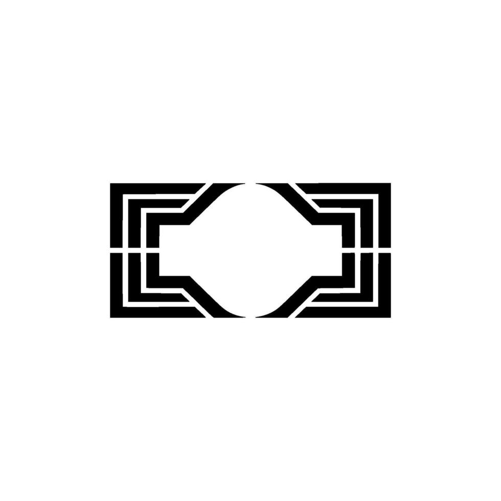 Geometric Framework, Minimalist, Modern vector