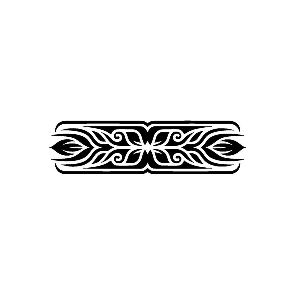 Intricate Tribal Border, Elegant Ornamentation vector