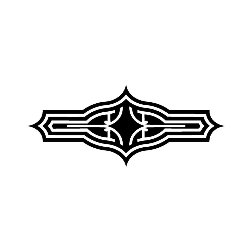 Art Deco Ornament, Geometric, Vintage Elegance, Stylized vector