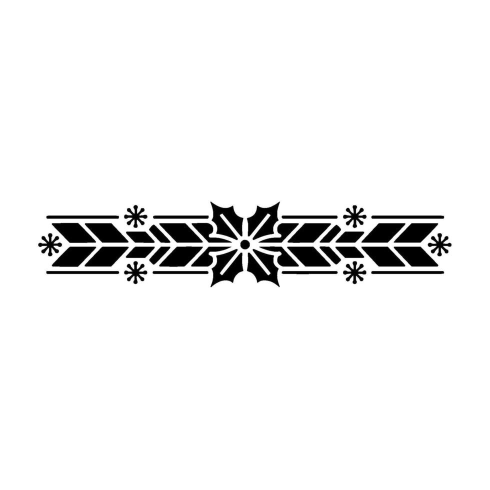 Elegant Deco Border, Vintage Ornamentation, Stylized vector
