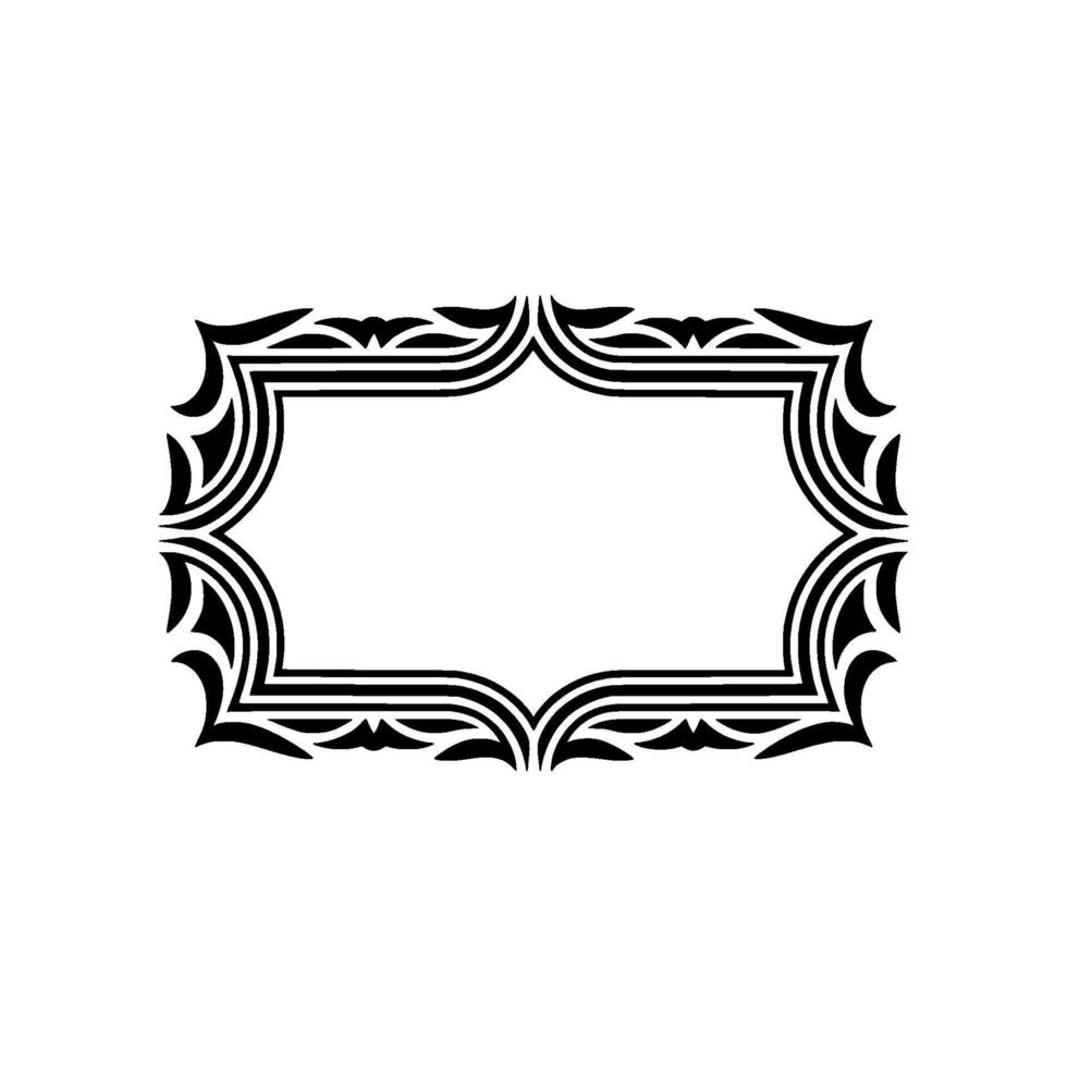Intricate Deco Frame, Elegant Border, Vintage - Art deco vector
