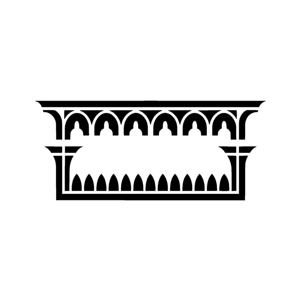 Geometric Deco Ornament, Minimalist, Pattern vector