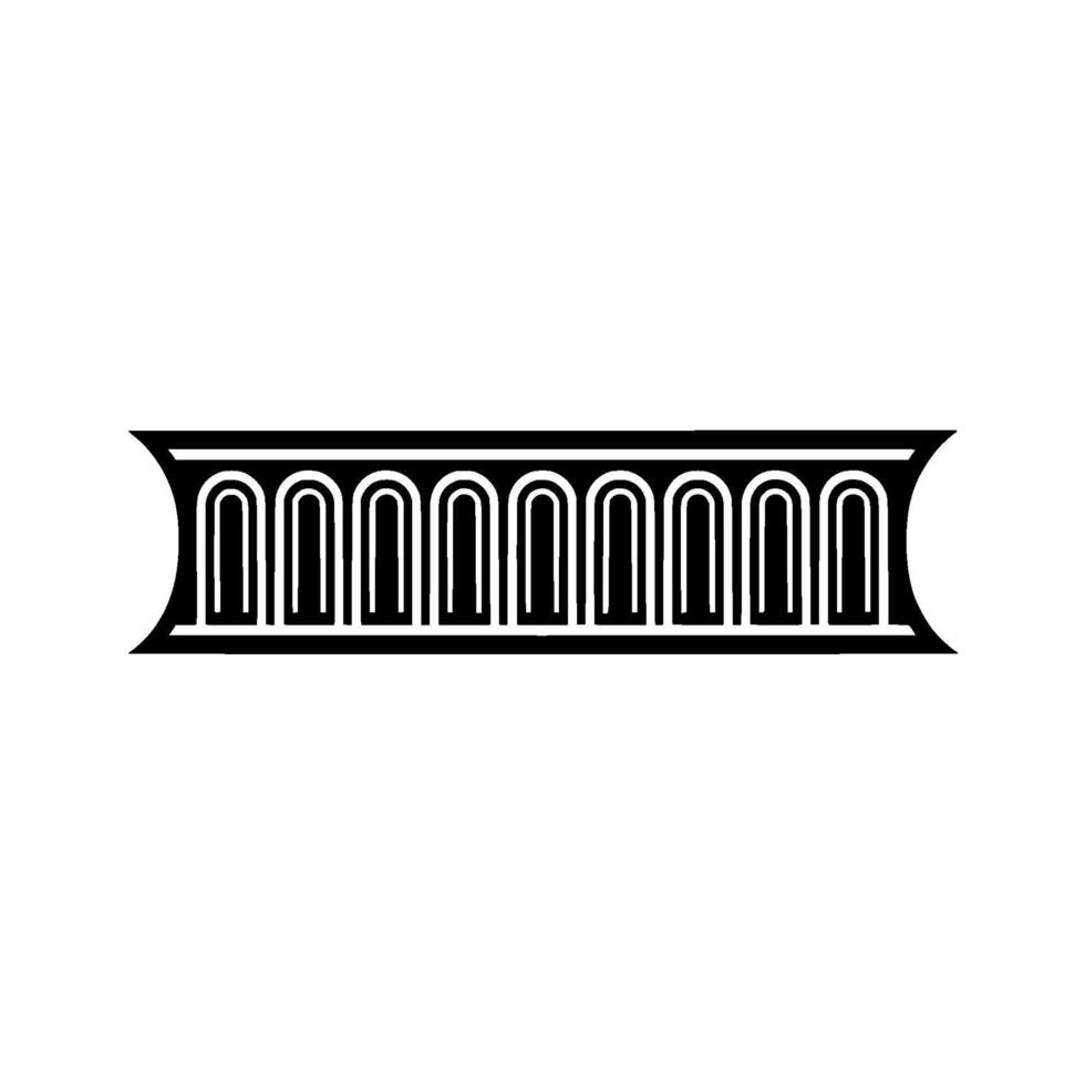 Art Deco Archway, Geometric Minimalism, Vintage Elegance vector