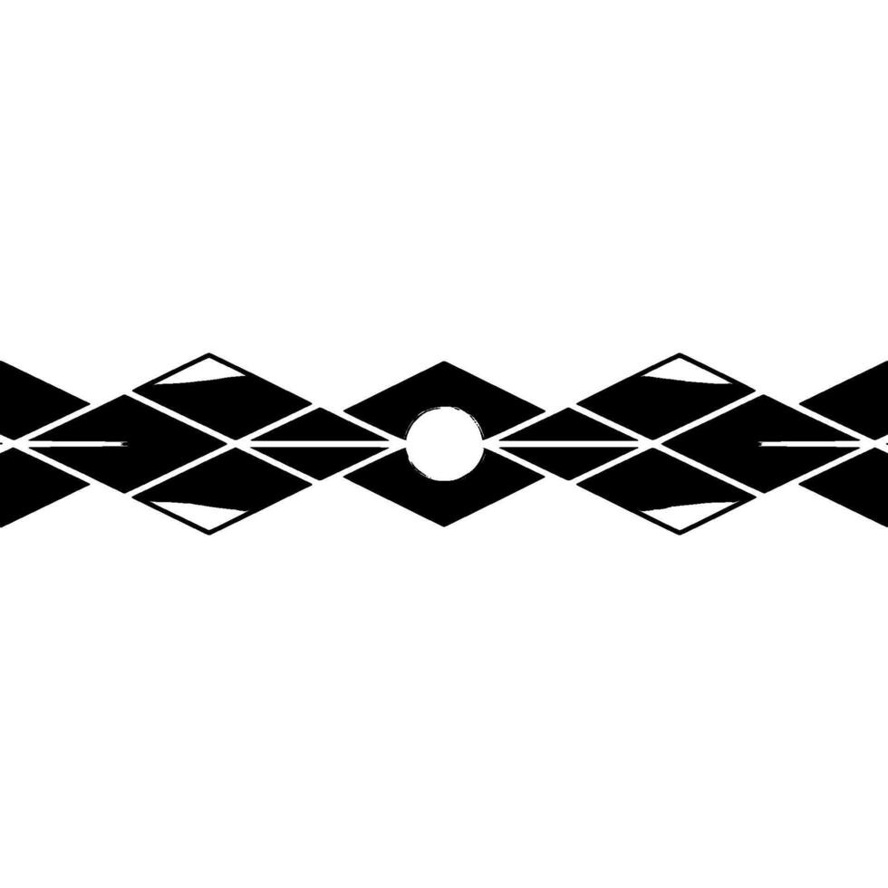 Geometric Gradient Border, Modern Abstract vector