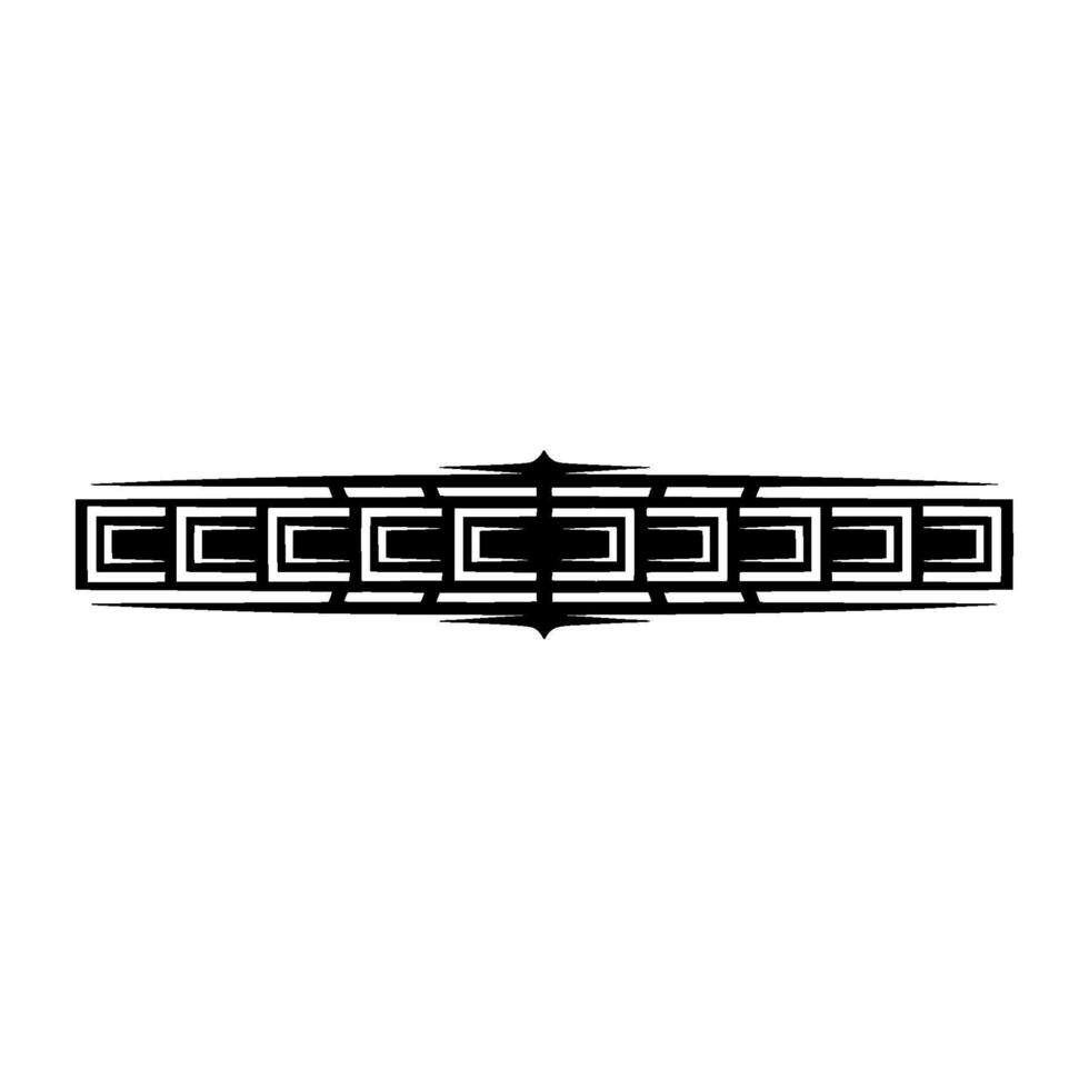 Geometric Tribal Border, Minimalist, Minimalism vector