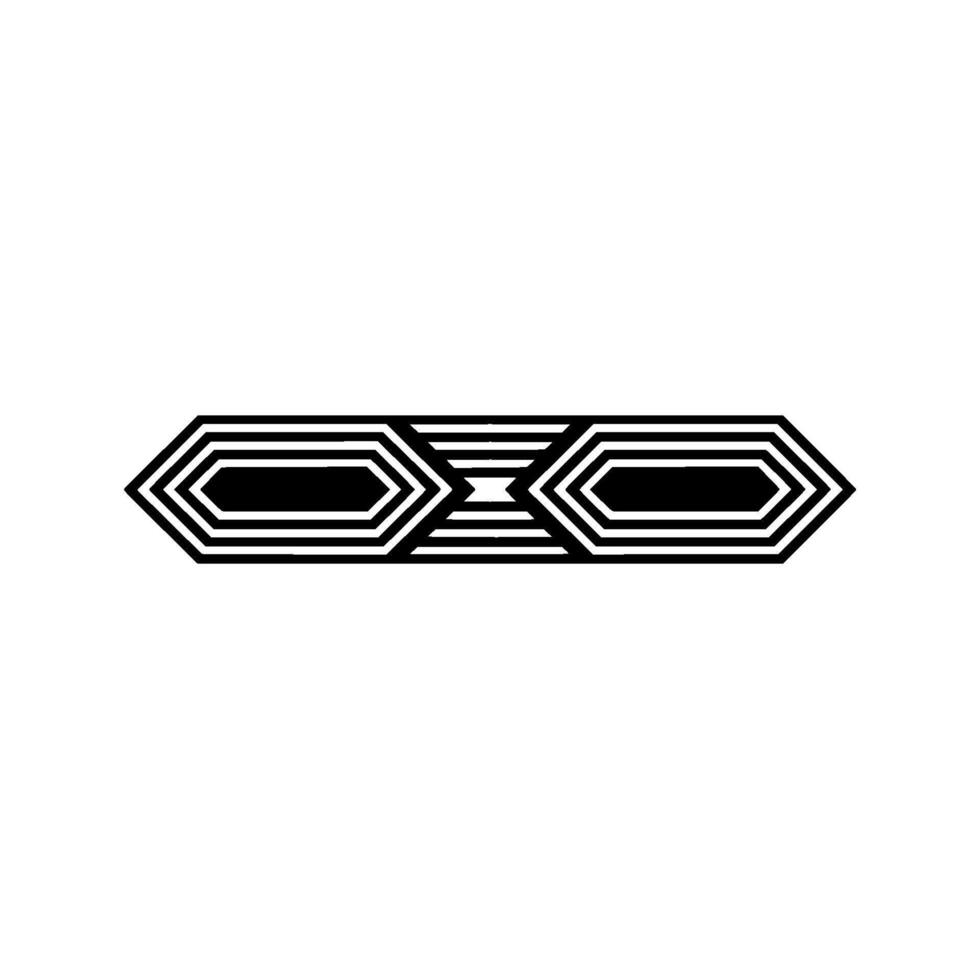 Geometric Deco Emblem - Modern Abstract vector