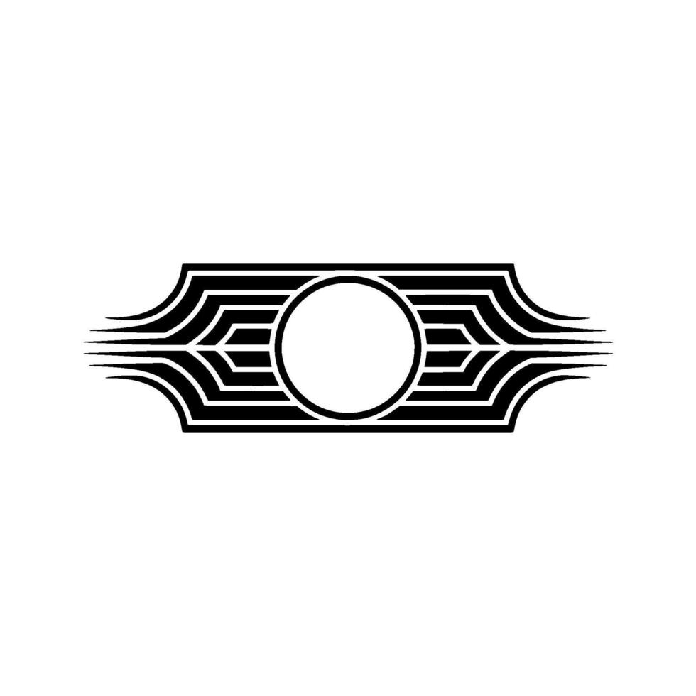 Art Deco Geometric Ornament, Minimalist - Art deco vector