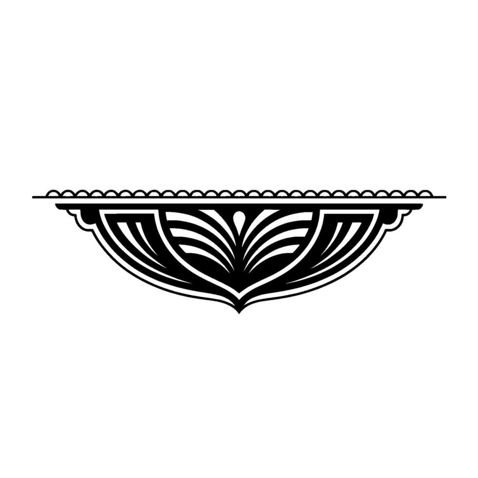 Art Deco Ornament, Geometric, Elegant Border - Art deco vector