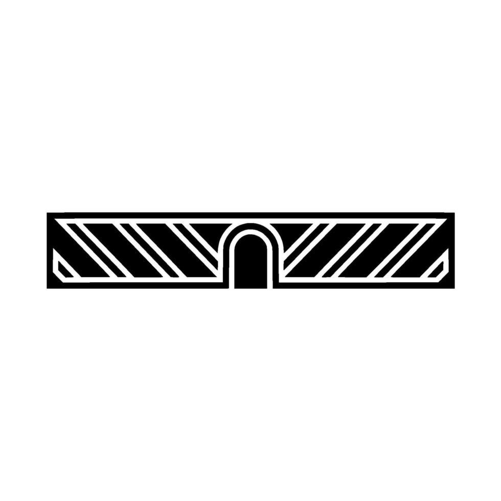 Geometric Archway, Minimalist, Modern Abstract - Arch vector