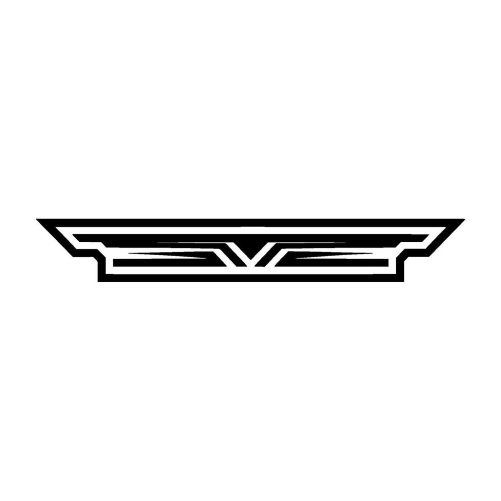 Geometric Crest, Modern Emblem, Minimalist vector