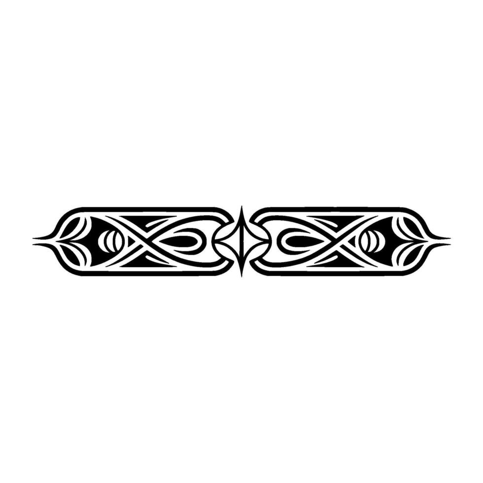 Intricate Tribal Border, Vintage, Elegant Ornamentation vector