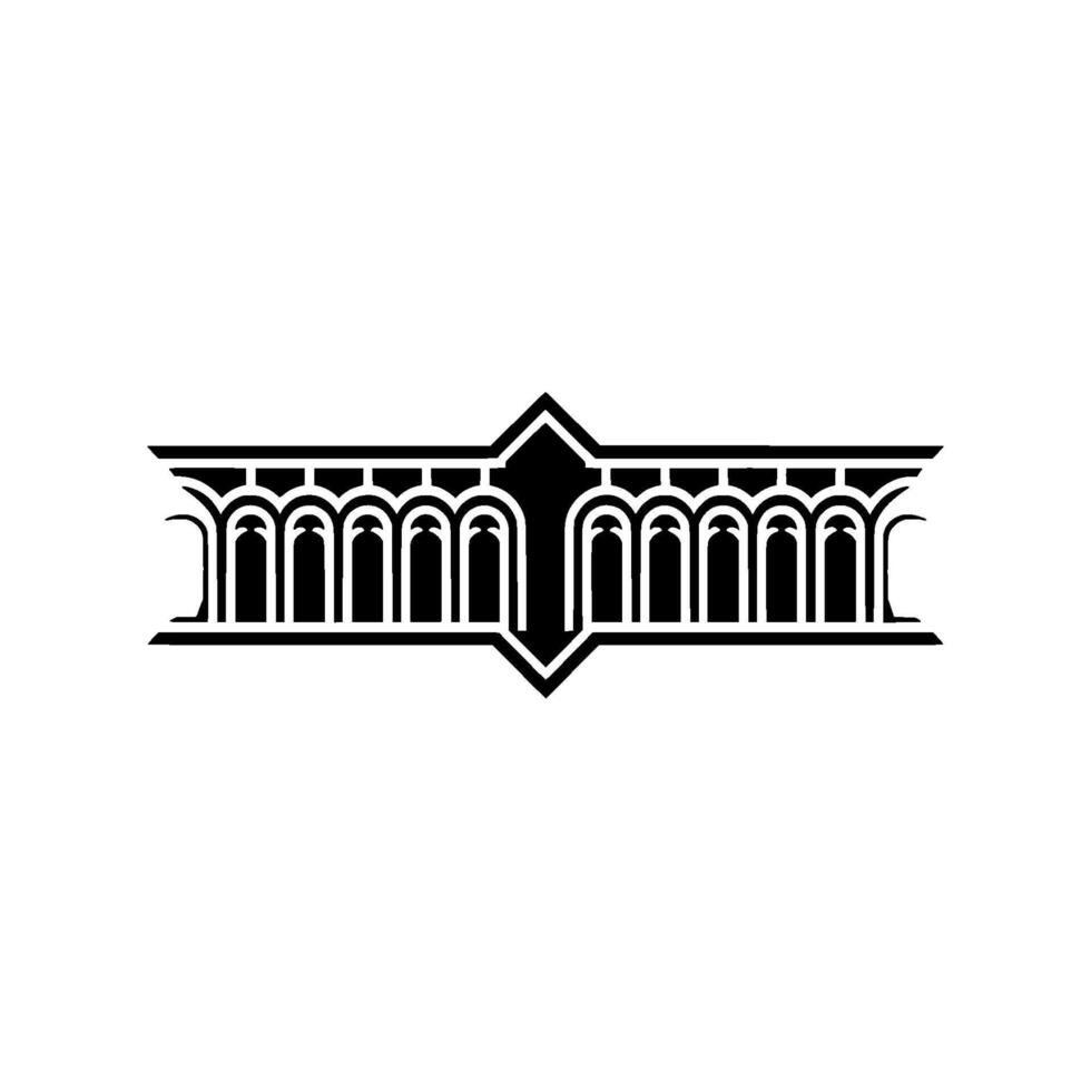 Art Deco Architectural Ornament, Geometric - Art deco vector