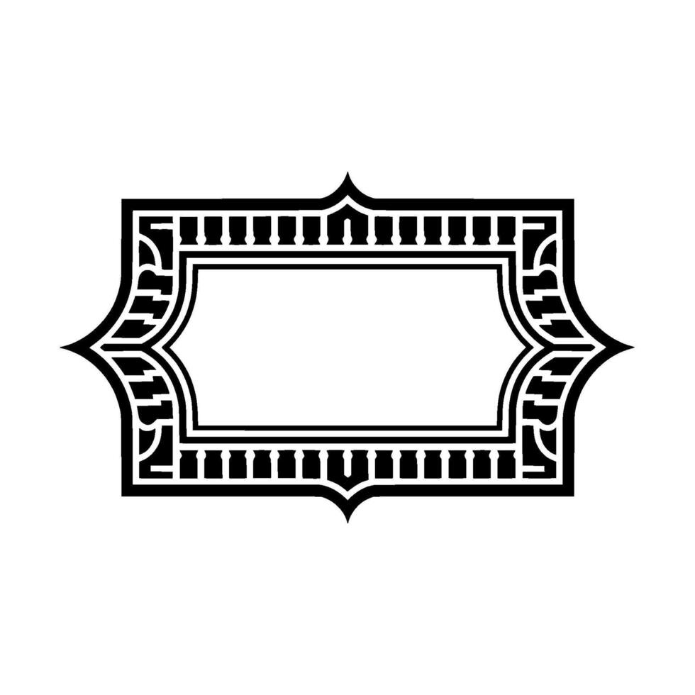 Art Deco Frame, Elegant Border, Vintage, Minimalist, Ornamentation - Art deco vector