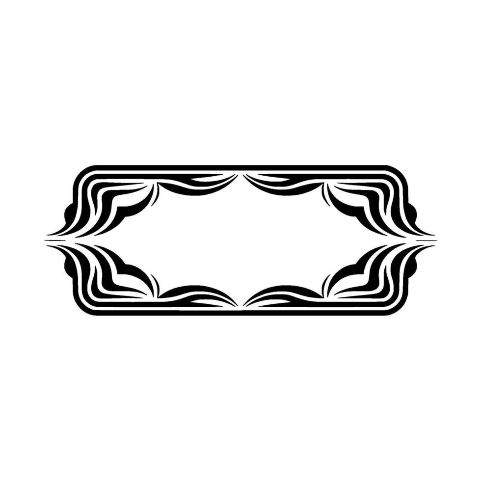 Elegant Deco Border, Vintage Element - Art deco vector