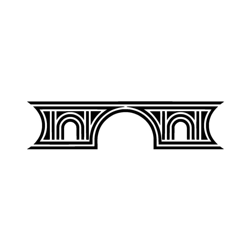 Art Deco Archway, Geometric, Minimalist - Art deco vector