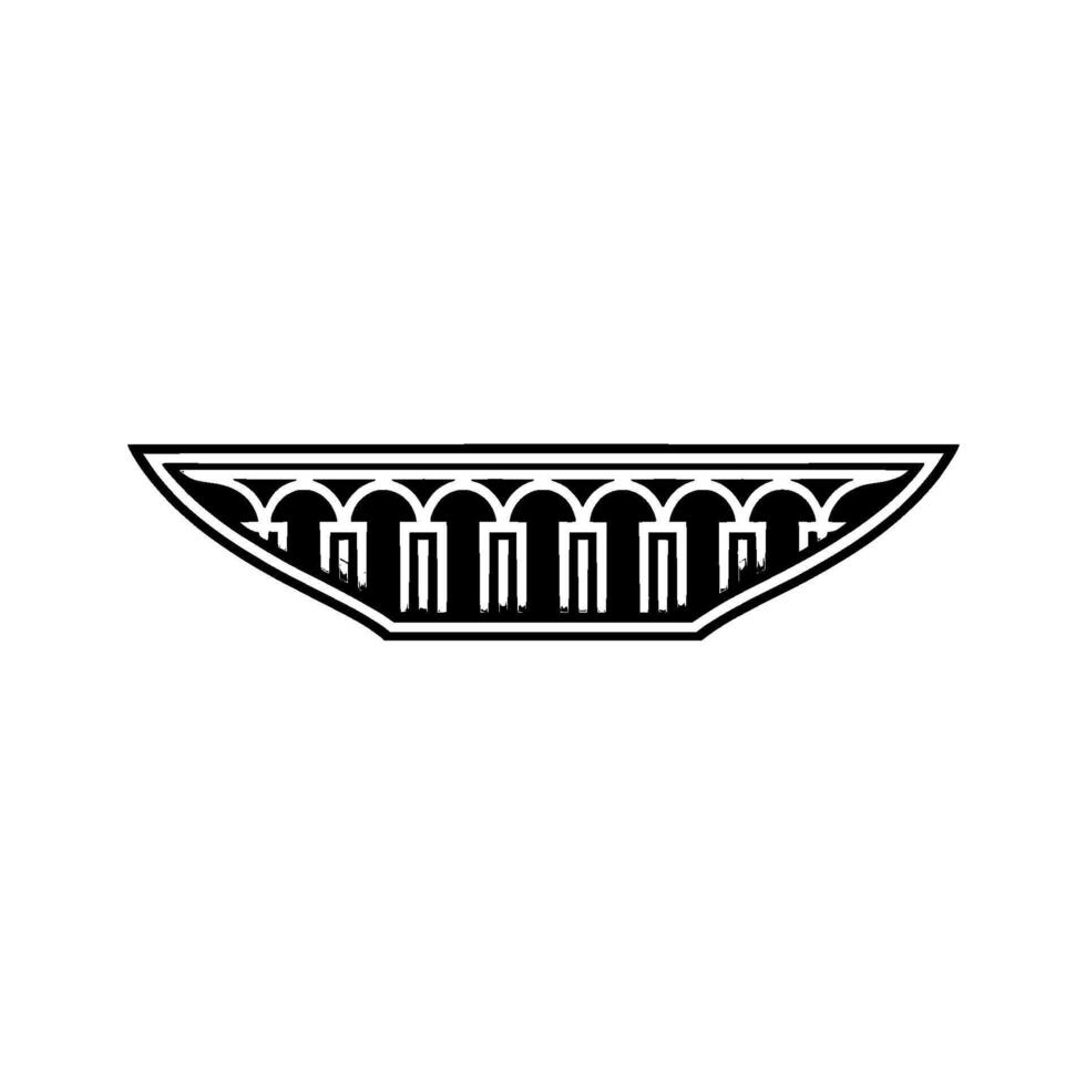 Art Deco Archway, Geometric Ornamentation, Vintage - Pattern - Art deco vector
