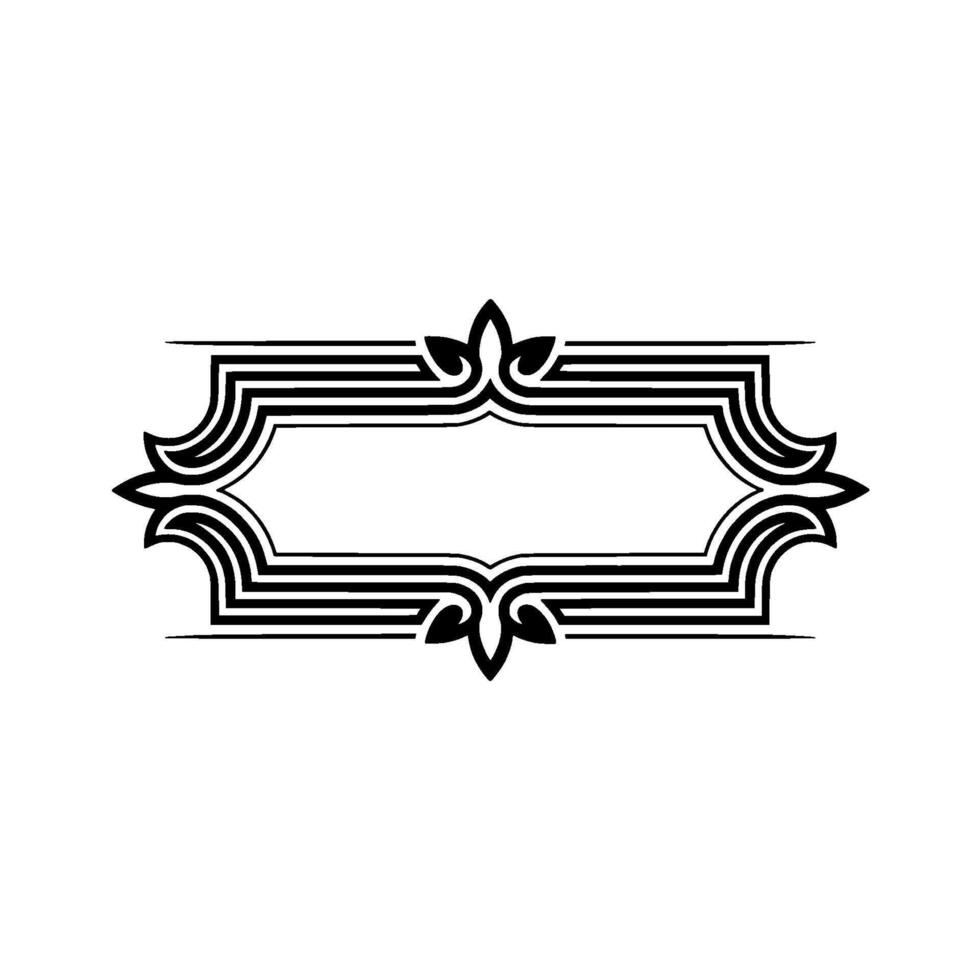 Art Deco Frame, Elegant Border, Vintage, Decorative Element, Geometric - Art deco vector