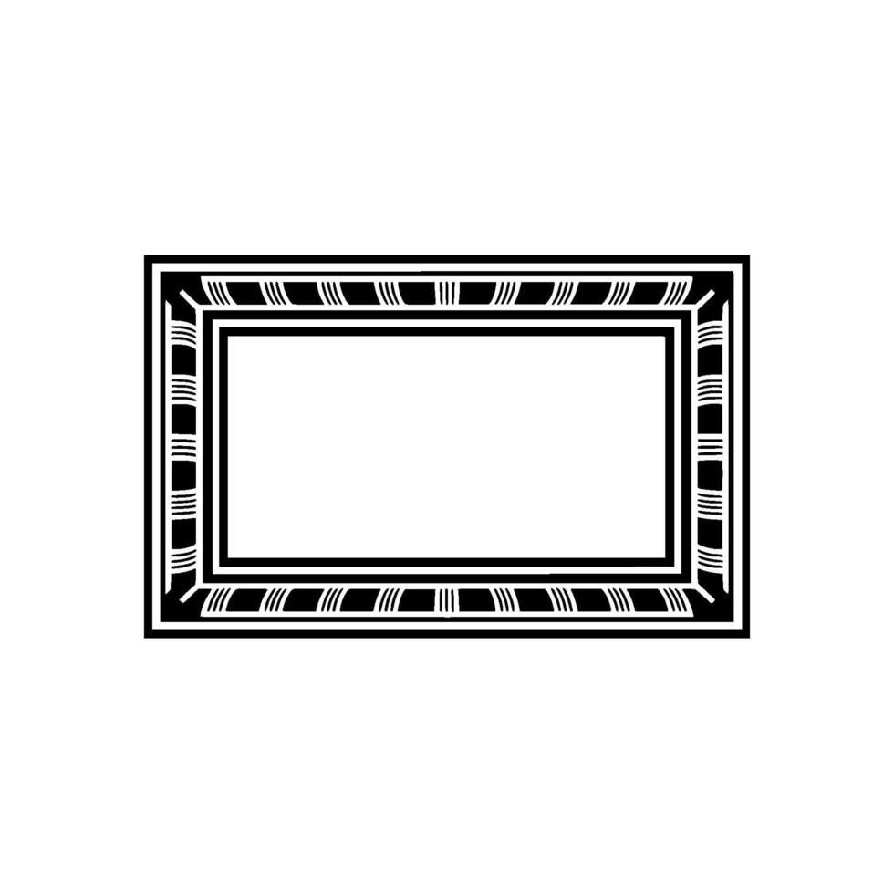 Geometric Frame, Subtle Gradient, Minimalist vector