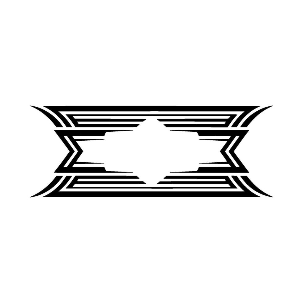 Geometric Deco Emblem, Minimalist, Abstract - Pattern vector