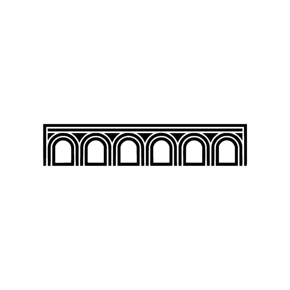 Geometric Archway, Minimalist, Modern Ornamentation - Arch vector