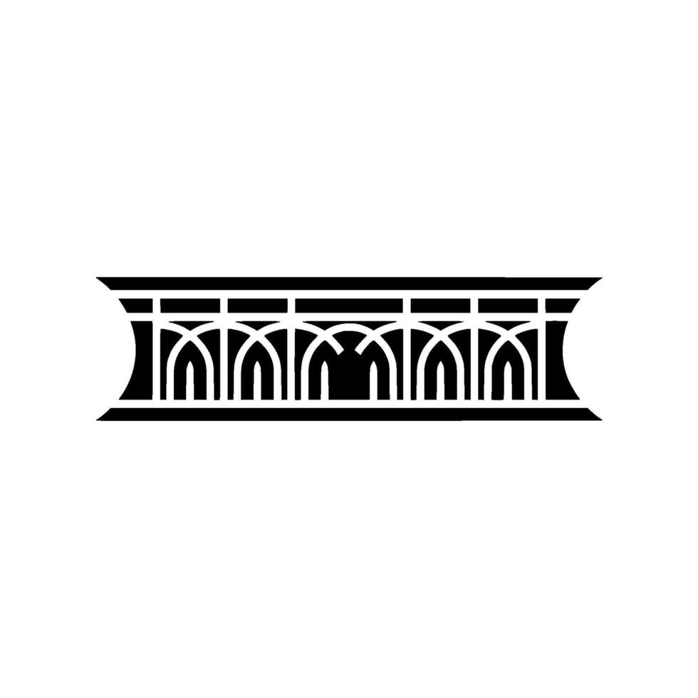 Geometric Deco Archway, Minimalist, Architecture - Linear vector