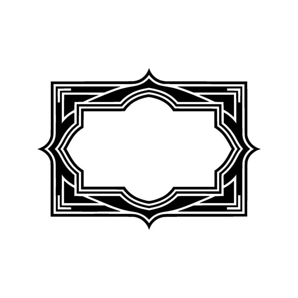Art Deco Frame, Geometric Elegance, Vintage, Luxury - Art deco vector