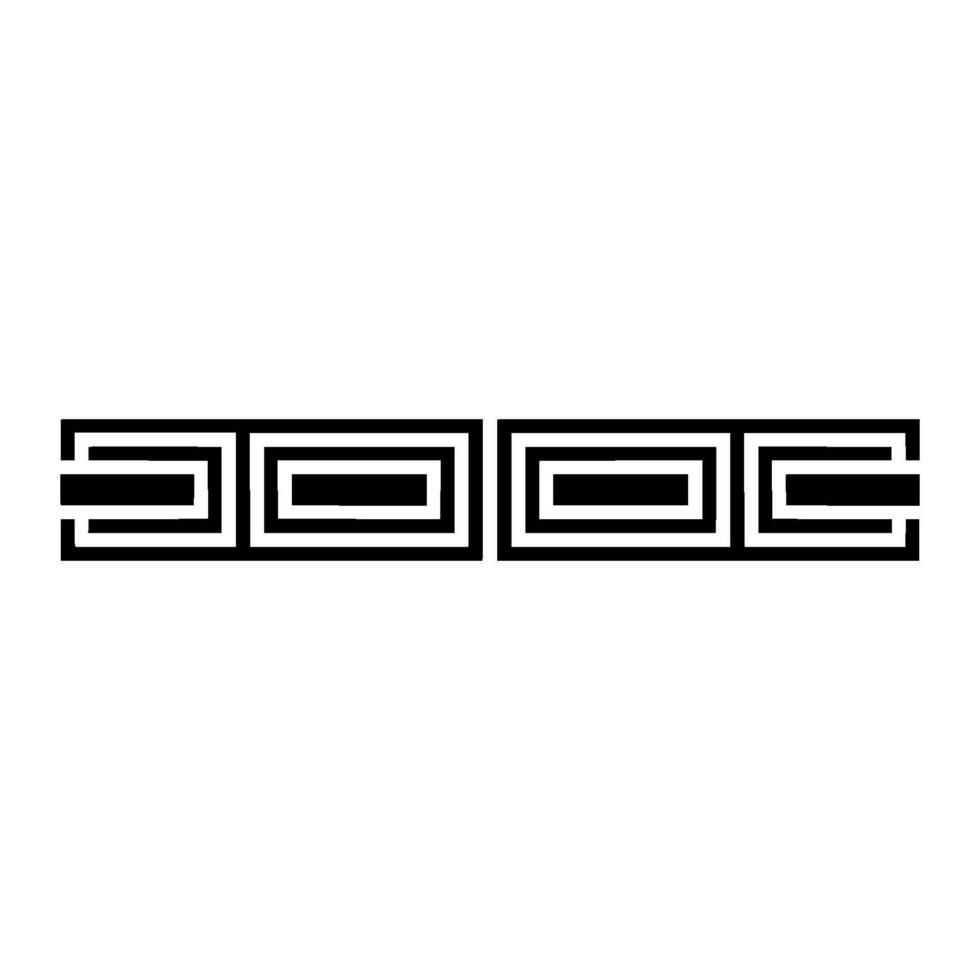 Geometric Sequence, Minimalist, Modern Abstract vector