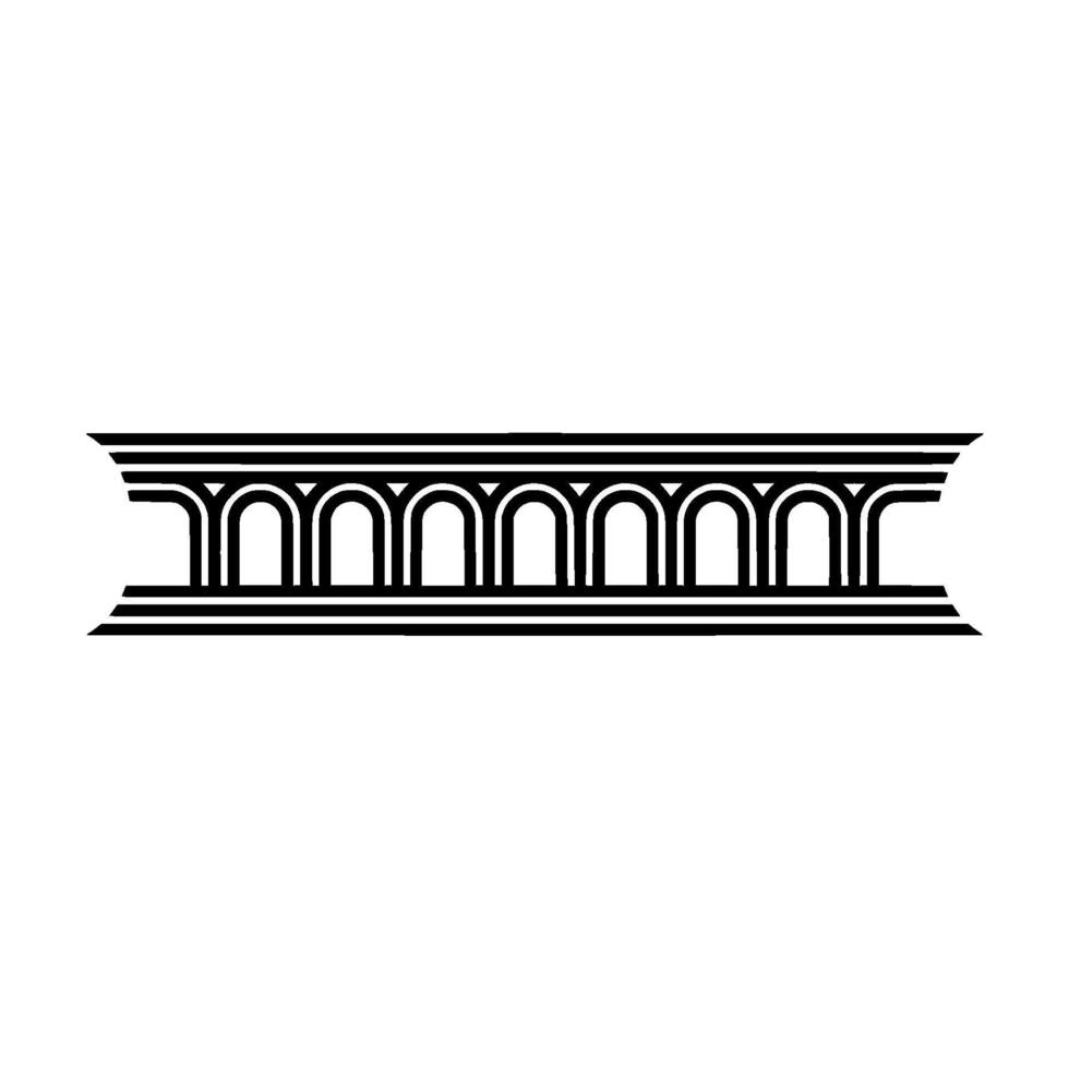 Art Deco Archway, Geometric Ornamentation, Minimalist - Linear - Art deco vector