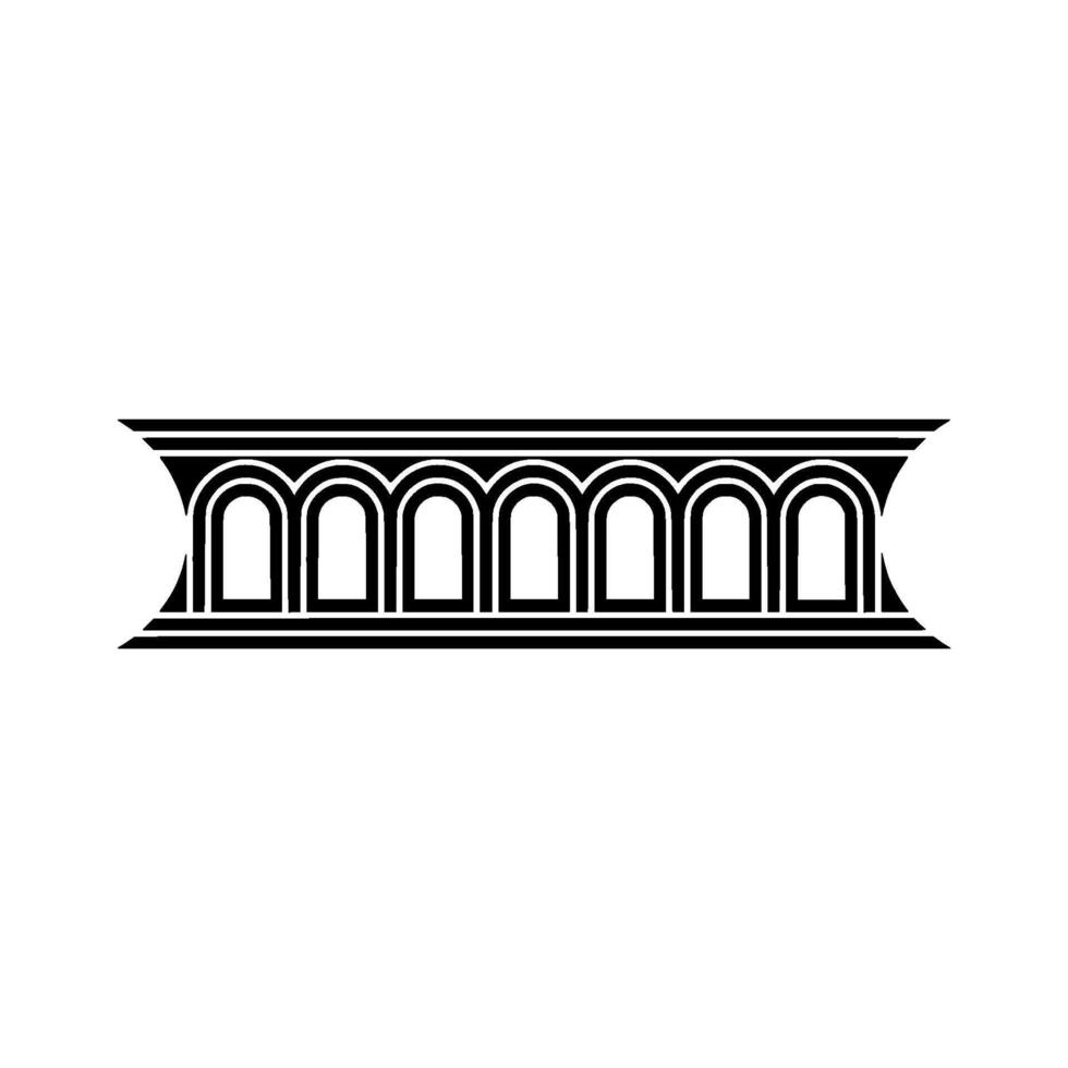 Geometric Archway, Minimalist, Architectural Motif - Minimalism - Lineart vector