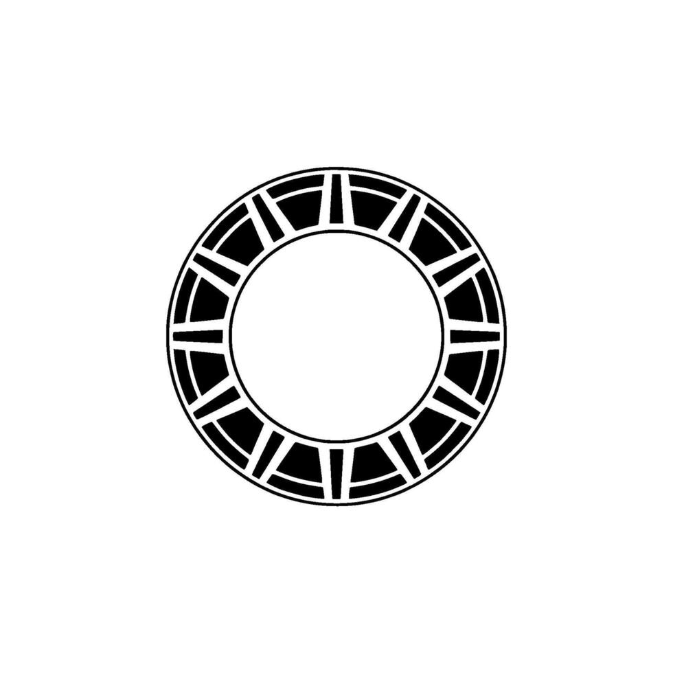 Geometric Portal, Minimalist Circle, Abstract - Geometry vector