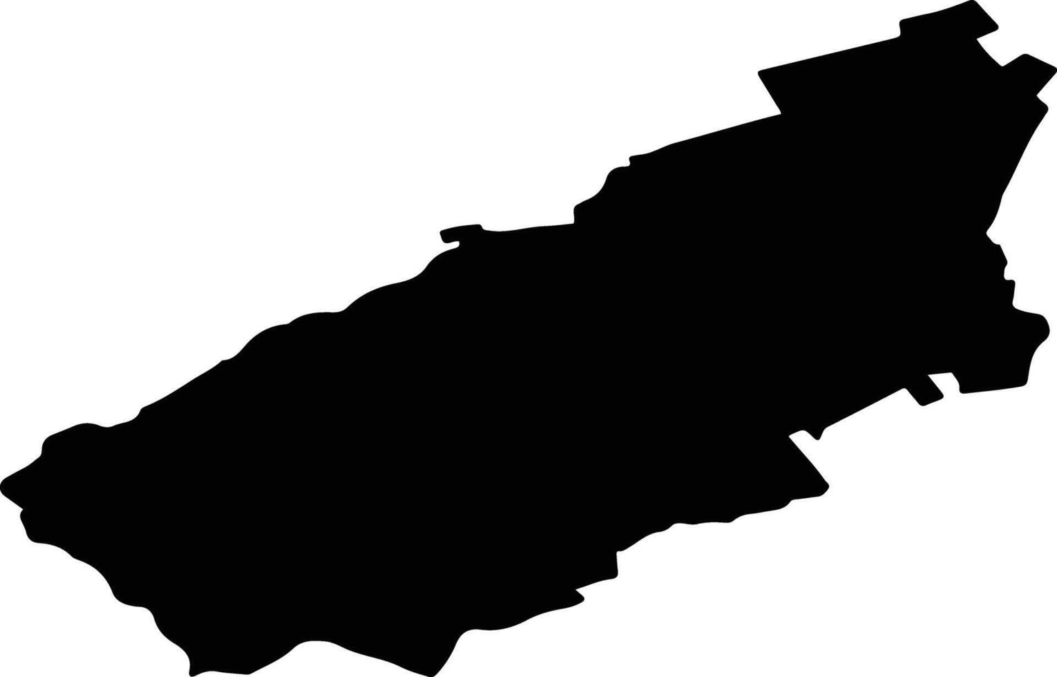SANSIMION Romania silhouette map vector