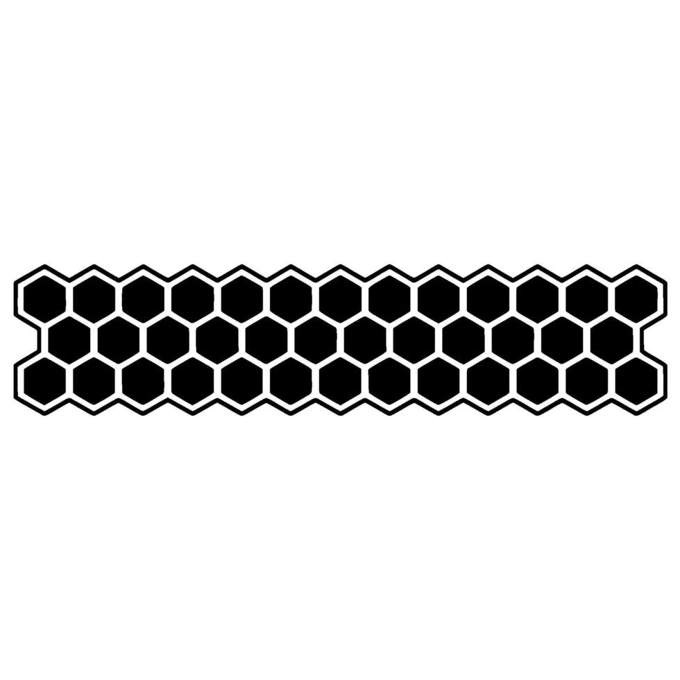 Geometric Hexagon Pattern, Minimalist, Modern Background vector
