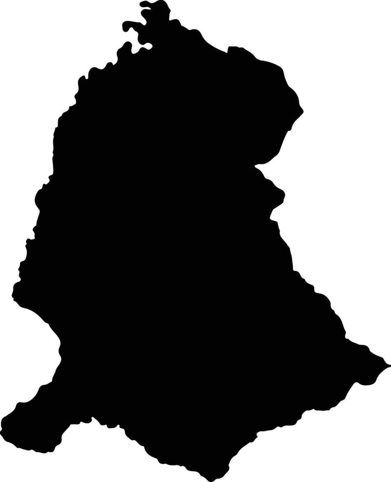 Santander De Quilichao Colombia silhouette map vector