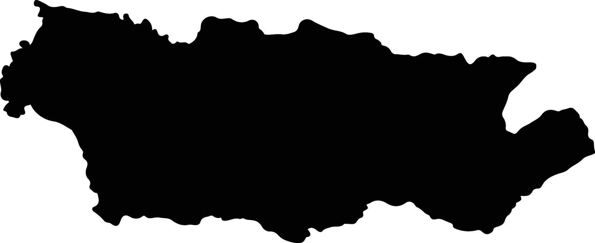 Santi Suk Thailand silhouette map vector