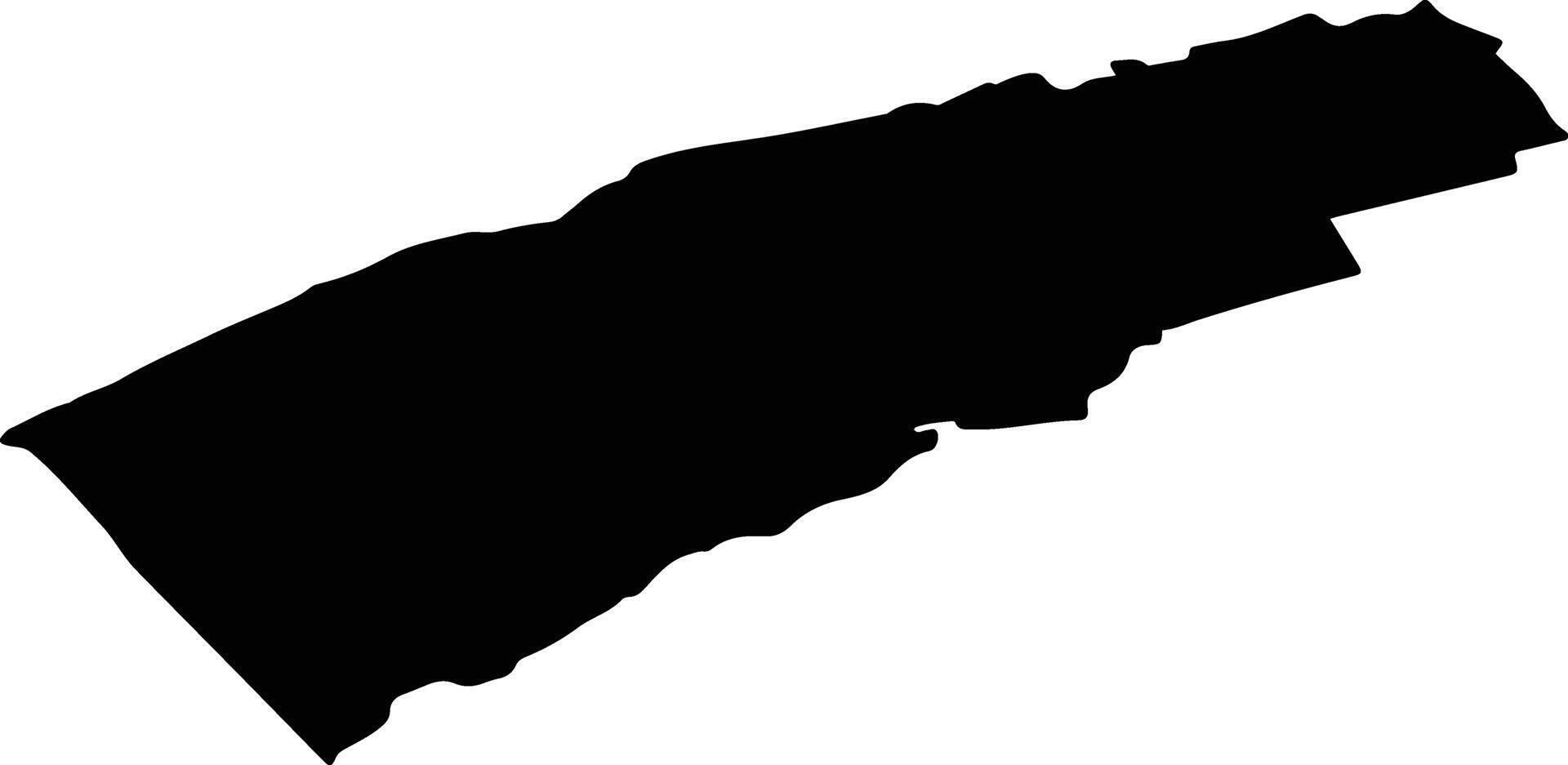 SANTIMBRU Romania silhouette map vector