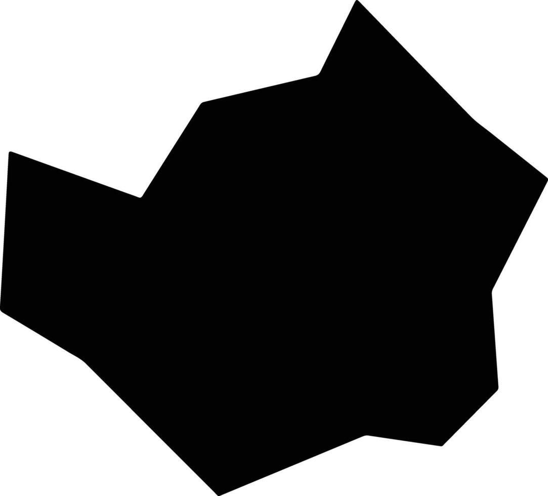 Santo Expedito do Sul Brazil silhouette map vector