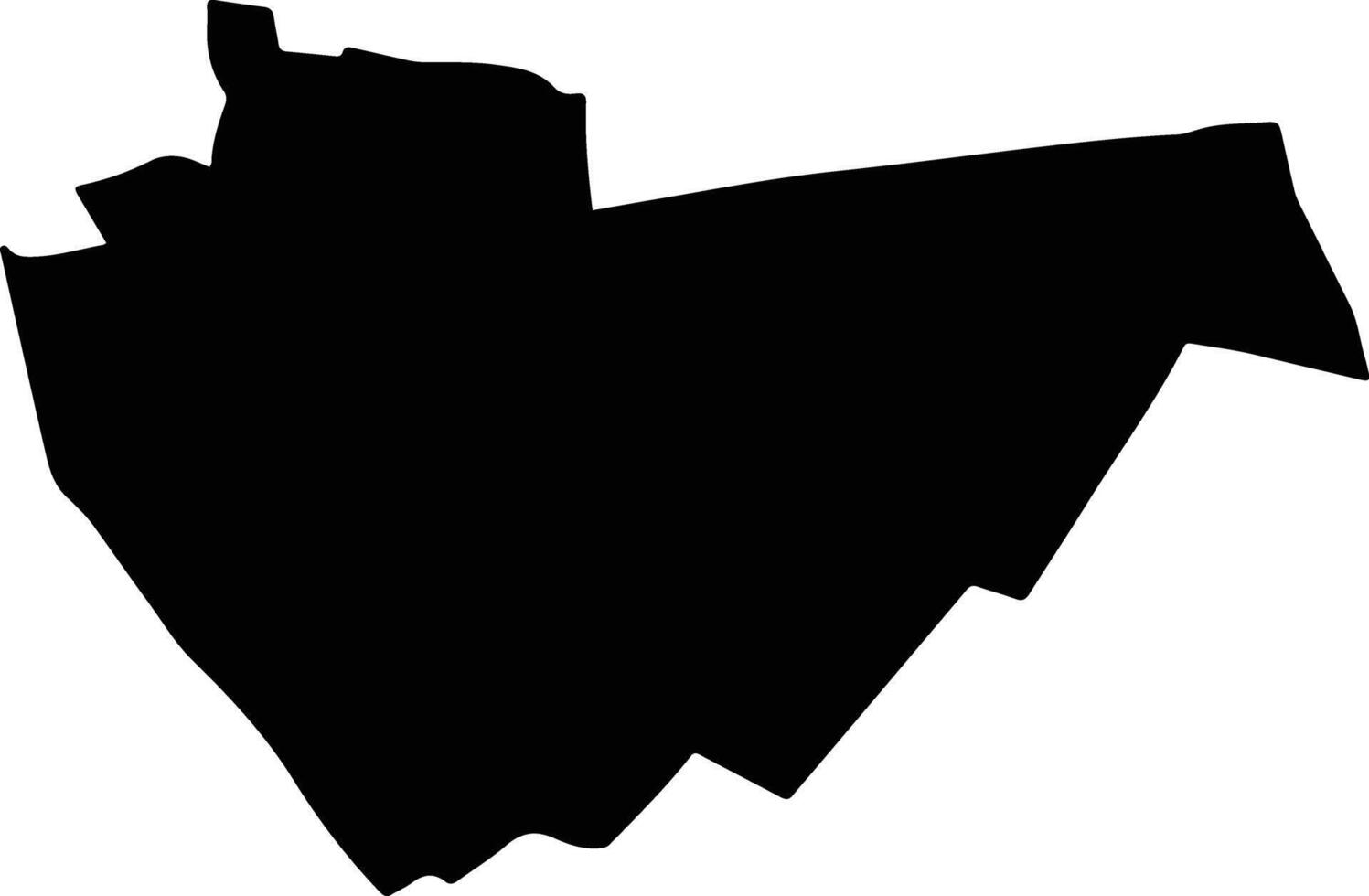 SAPOCA Romania silhouette map vector