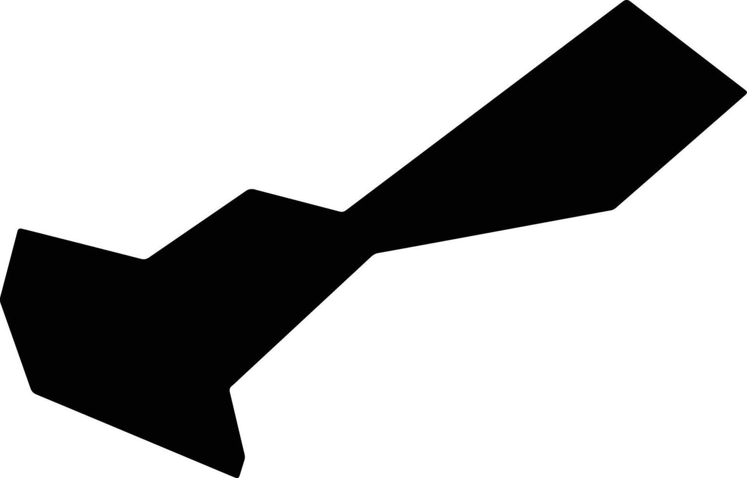 Sarama Cyprus silhouette map vector