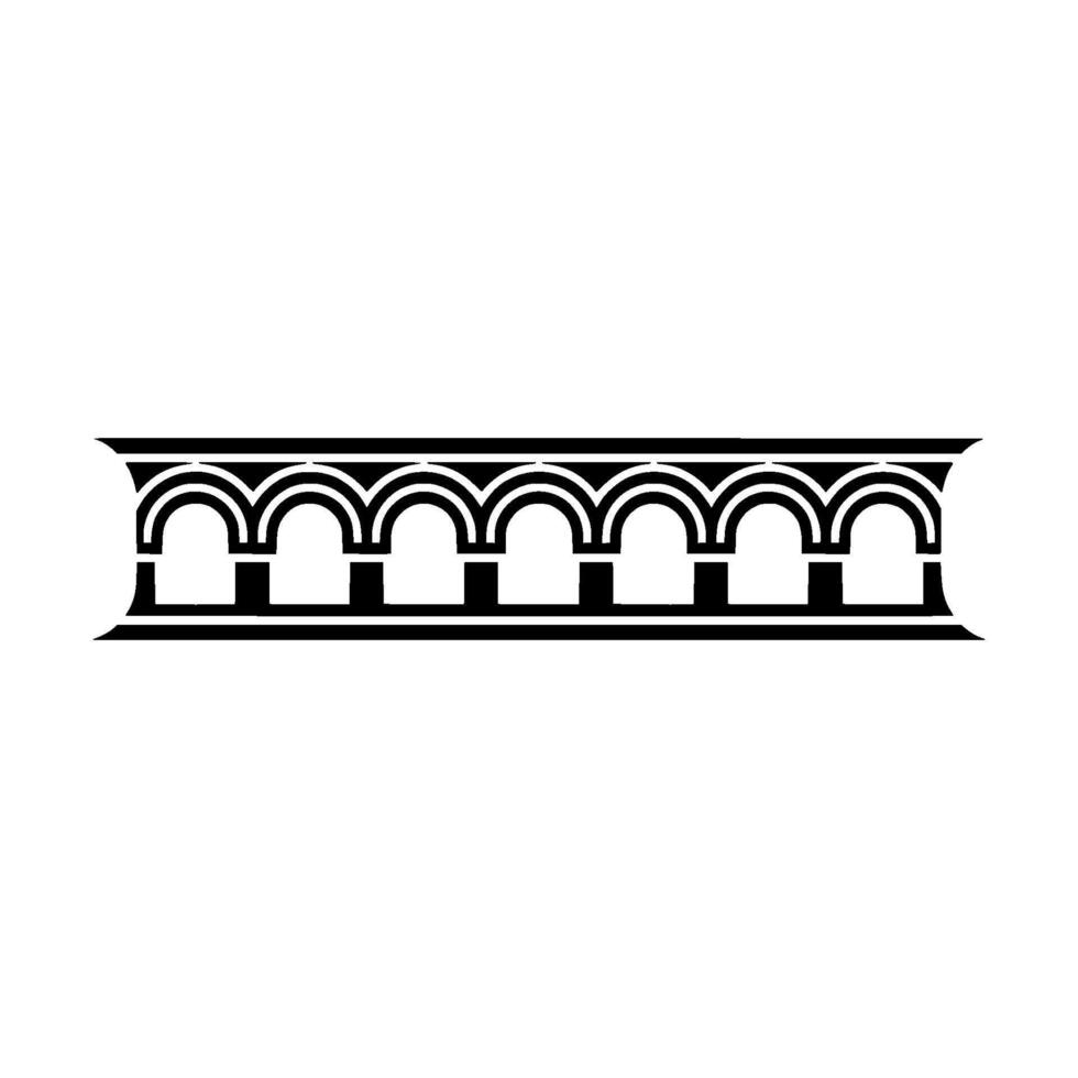 Elegant Archway Border, Vintage Element - Arch vector