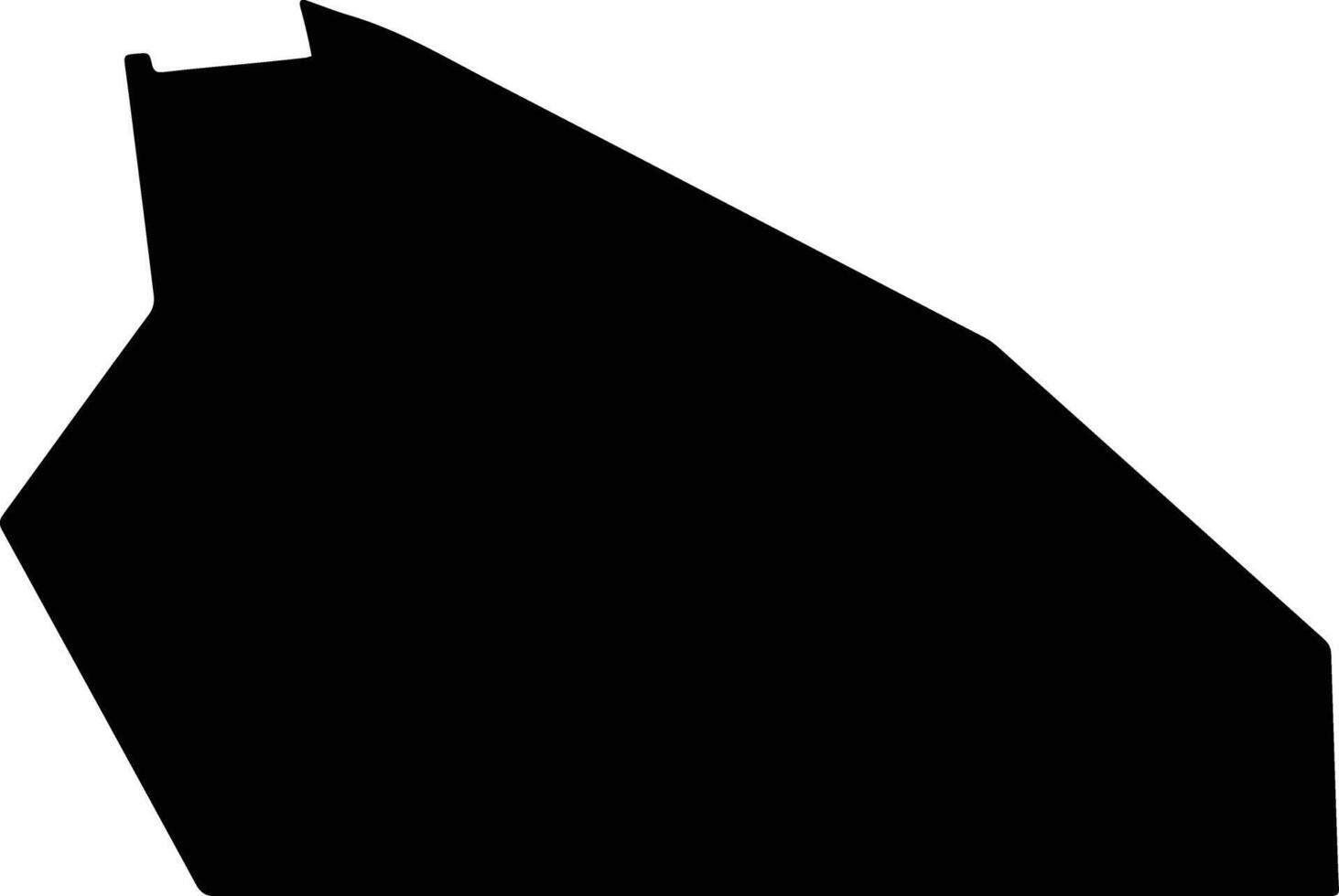 Sarata Ukraine silhouette map vector