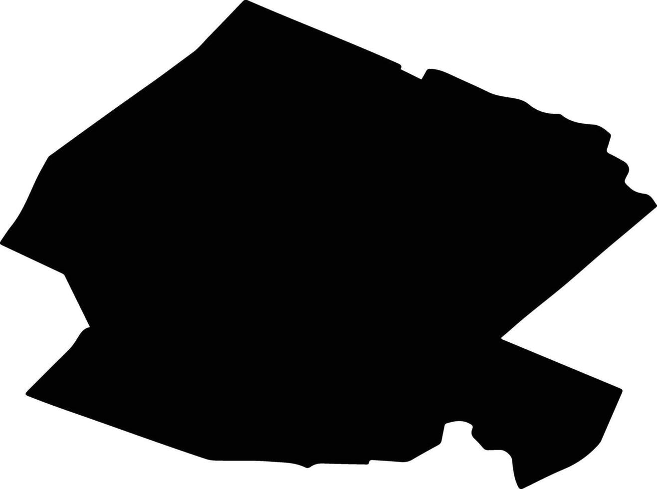 SARBENI Romania silhouette map vector