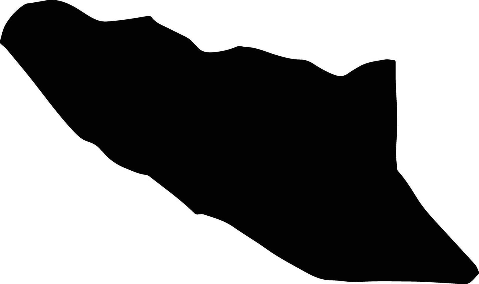 Sarvestan Iran silhouette map vector