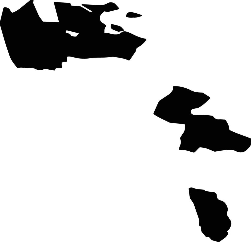Schaan Liechtenstein silhouette map vector