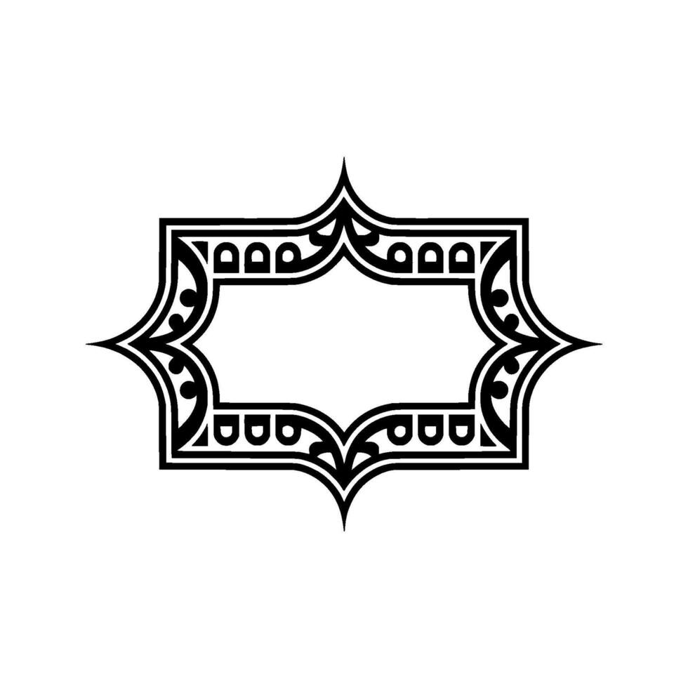 Elegant Ornate Frame, Vintage, Minimalist Aesthetic vector