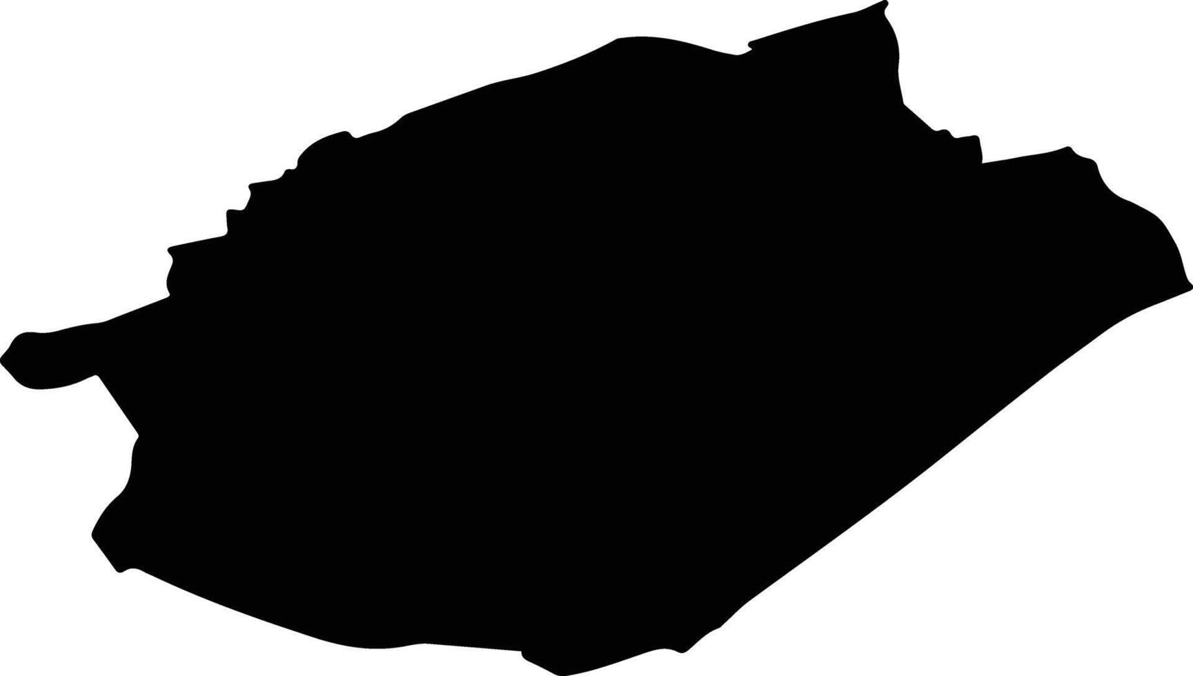 Schuttrange Luxembourg silhouette map vector